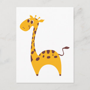Giraffe Briefkaart