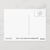 Giraffe Briefkaart (Achterkant)