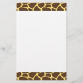 Giraffe Briefpapier (Voorkant)