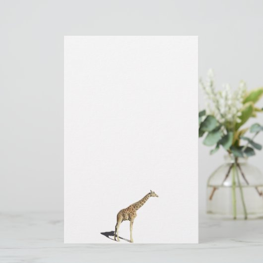 Giraffe Briefpapier (Staand voorkant)