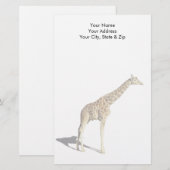 Giraffe Briefpapier (Voorkant / Achterkant)