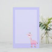Giraffe Briefpapier (Staand voorkant)