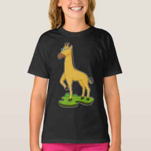Giraffe bril t-shirt