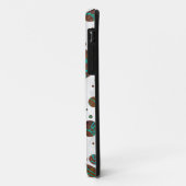 Giraffe Brown en Blauwgroen print Case-Mate iPhone Case (Achterkant/links)