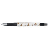 Giraffe Brown en Geel Silhouette Pen (Voorkant)