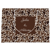 Giraffe Bruine Cadeautas (Voorkant)