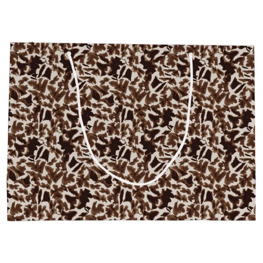 Giraffe Bruine Cadeautas (Achterkant)