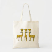 Giraffe Budget Canvas tas (Voorkant)