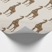 Giraffe Cadeaupapier (Hoek)