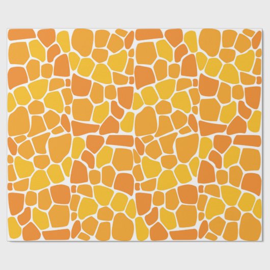 Giraffe Cadeaupapier (Vlak)