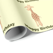 Giraffe Cadeaupapier (Rol Hoek)