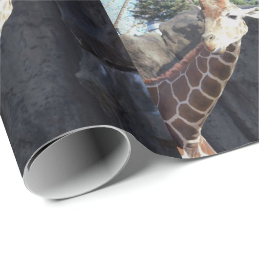 Giraffe Cadeaupapier (Rol Hoek)