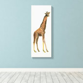 Giraffe Canvas Afdruk (Insitu (Houten vloer))