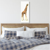 Giraffe Canvas Afdruk (Insitu (Slaapkamer))