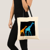 Giraffe Canvas tas (Voorkant (product))
