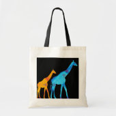 Giraffe Canvas tas (Voorkant)