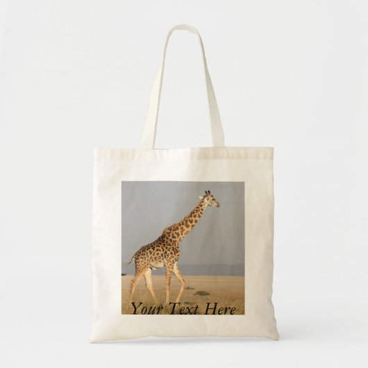 Giraffe Canvas tas (Voorkant)