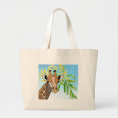 Giraffe Canvas tassen (Voorkant)