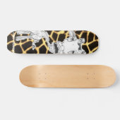 Giraffe, Carly Renee Skateboard (Horizontaal)