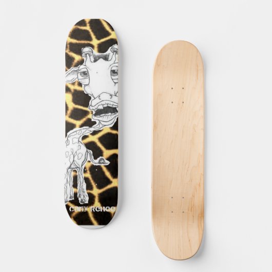Giraffe, Carly Renee Skateboard (Voorkant)
