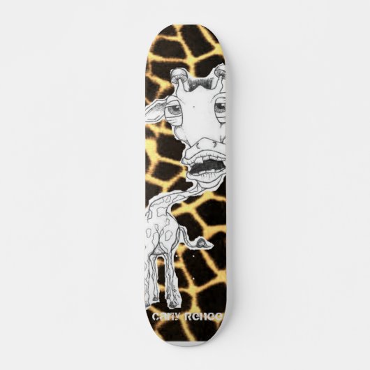 Giraffe, Carly Renee Skateboard (Voorkant)