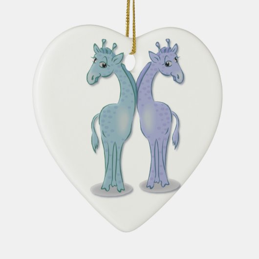 Giraffe Cartoon Ornament (Rechts)