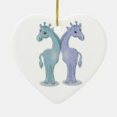Giraffe Cartoon Ornament (Achterkant)