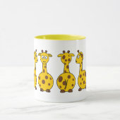 Giraffe cartoons mok (Midden)
