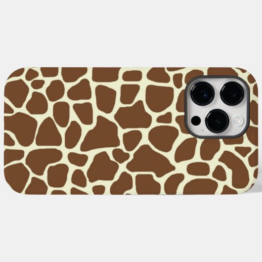 Giraffe Case-Mate iPhone Case (Achterkant (horizontaal))