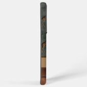 Giraffe Chic Script Name Stylish Trendy Safari Samsung Galaxy Hoesje (Rechterkant)