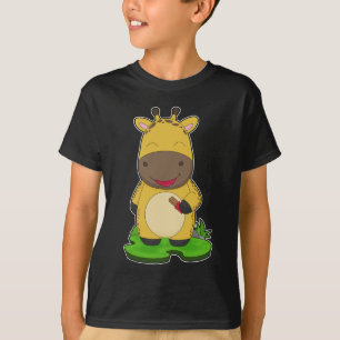 Giraffe Chocoladereep T-shirt