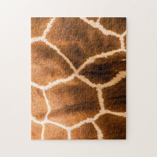 Giraffe coatingpatroon legpuzzel (Verticaal)