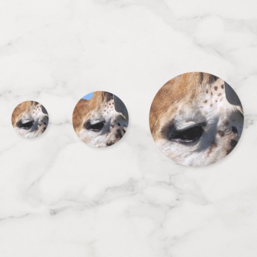 GIRAFFE CONFETTI (Achterkanten)