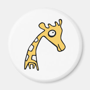 Giraffe coole illustratie magneet
