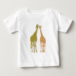Giraffe Couple Baby T-Shirt familie