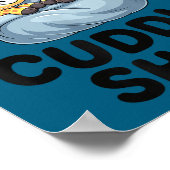 Giraffe Couple Cute Love This Is Our Cuddle  Poster (Hoek)