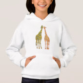 Giraffe Couple Hoodie (Voorkant)