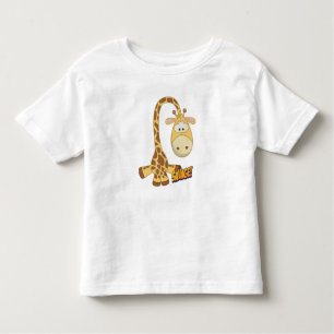 Giraffe Cute Kawaii Cartoon Kinder Shirts