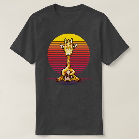 Giraffe damp t-shirt (Design voorkant)