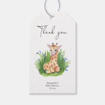 Giraffe - Dank u baby shower