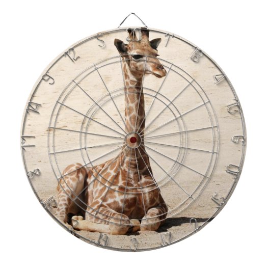 Giraffe Dartboard Dartbord (Voorkant)