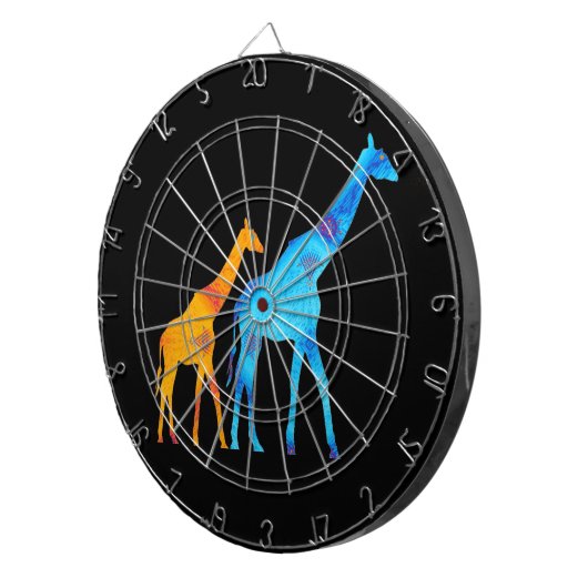 Giraffe Dartbord (Voorkant Rechts)