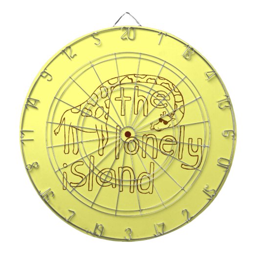 Giraffe Dartbord (Voorkant)