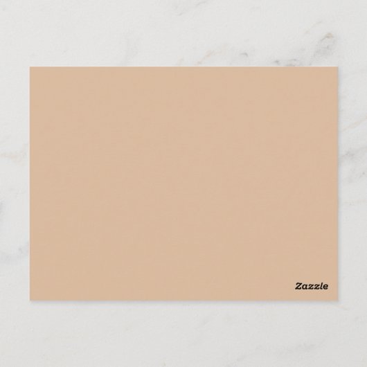 Giraffe das Safari Tier Aquarell  Briefkaart (Achterkant)