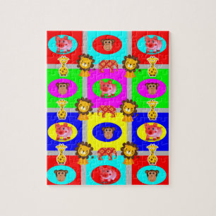 Giraffe Decoratief Jigzaag Puzzle Legpuzzel