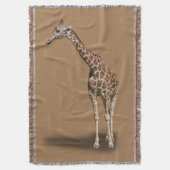 GIRAFFE DEKEN (Voorkant Verticaal)