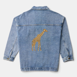 Giraffe Denim Jas Denim Jacket