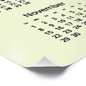 Giraffe Design 2026 Calendar Poster (Hoek)