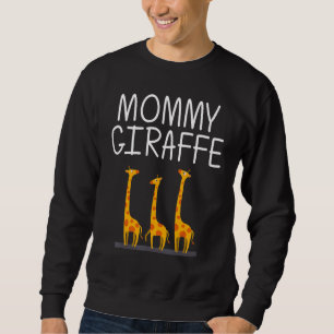 Giraffe Design voor moeders Safari Wildlife Anim Trui