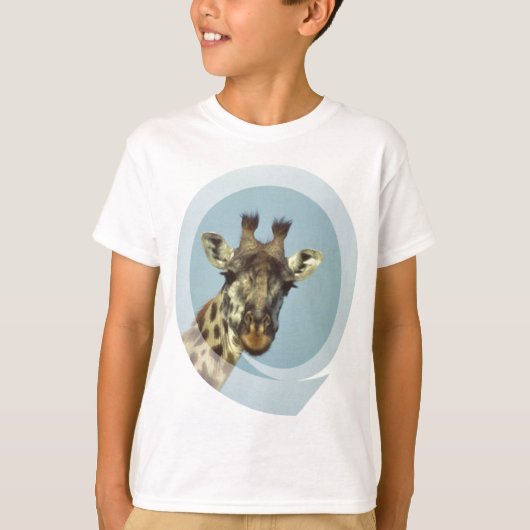 Giraffe Design Youth T-Shirt (Voorkant)